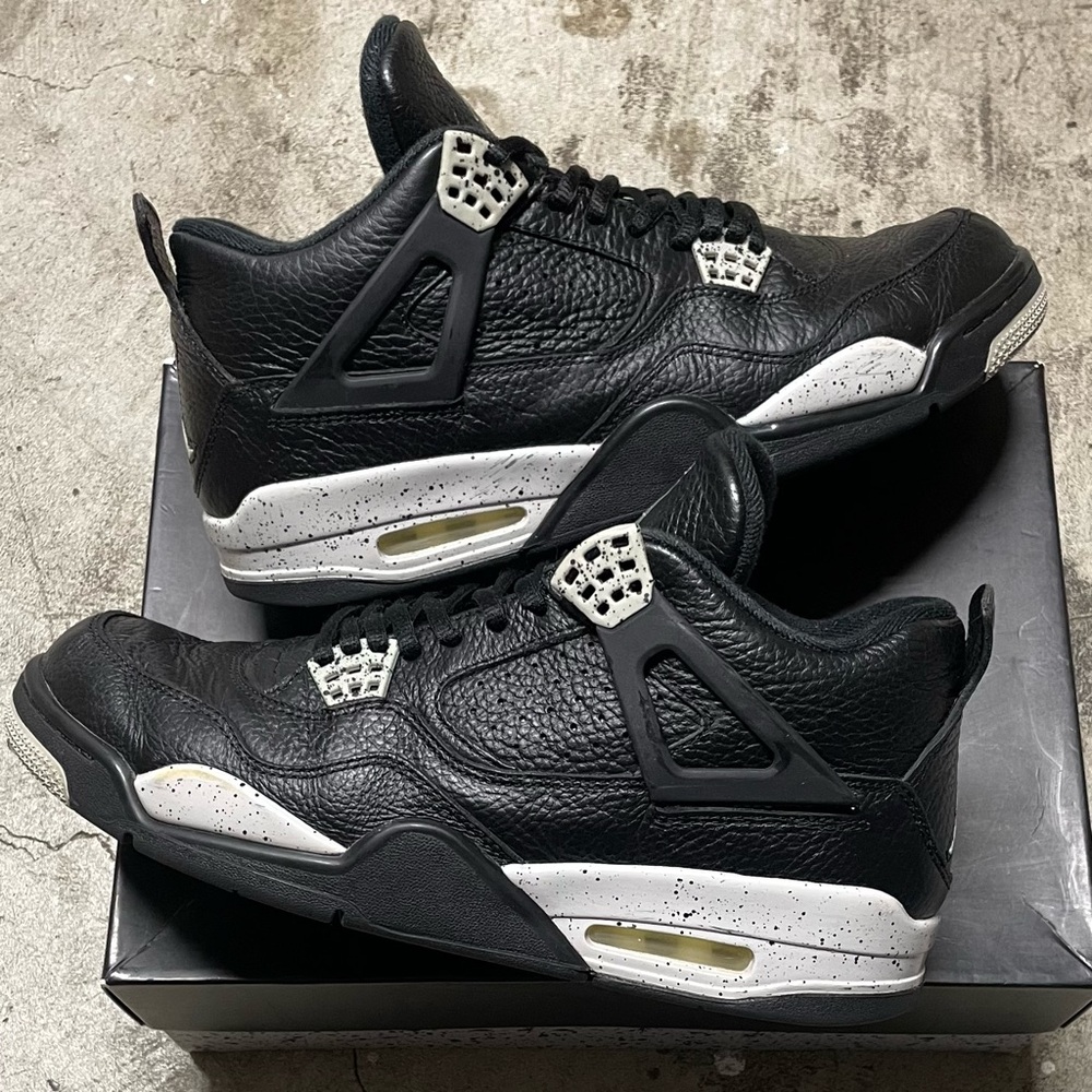 Nike Air Jordan 4 Retro LS Oreo 2015